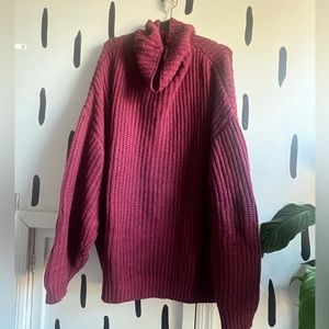 Free People oversized sweater